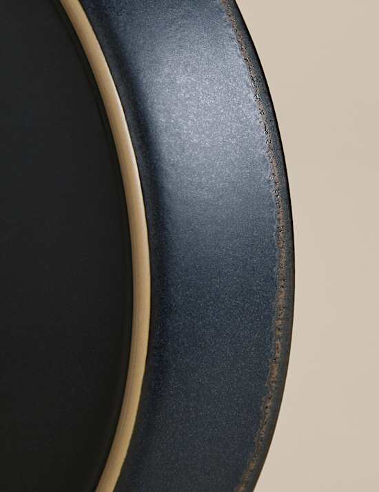 12 Piece Reactive Glaze Dinner Set