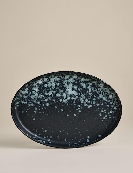 Reactive Glaze Medium Platter