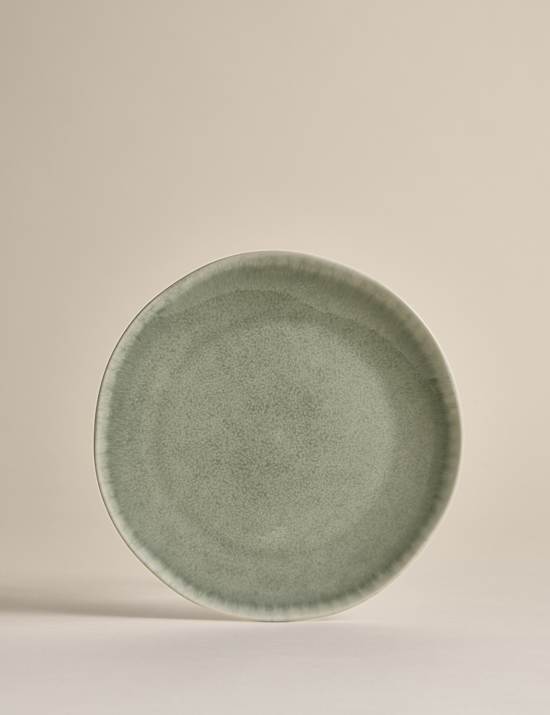 Lot de 4 petites assiettes Henley en gr&egrave;s