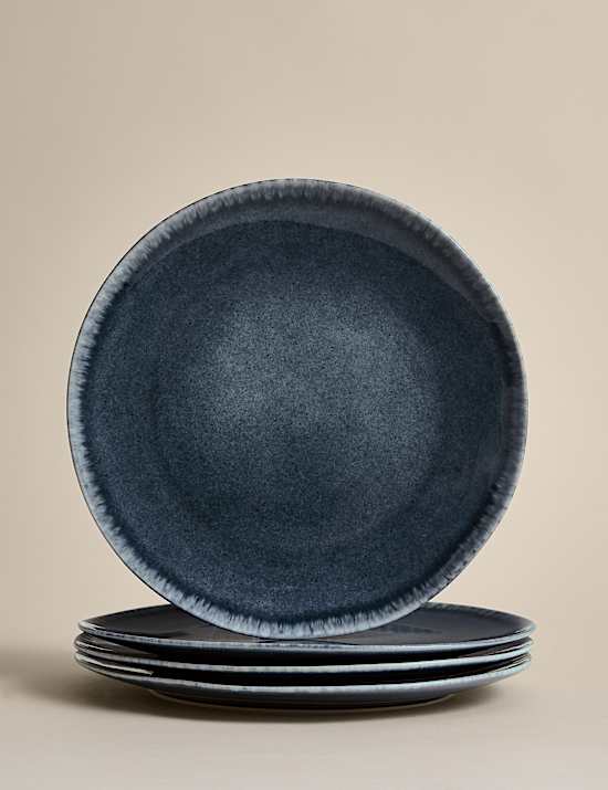 Henley Stoneware Dinner Plate Set Of 4