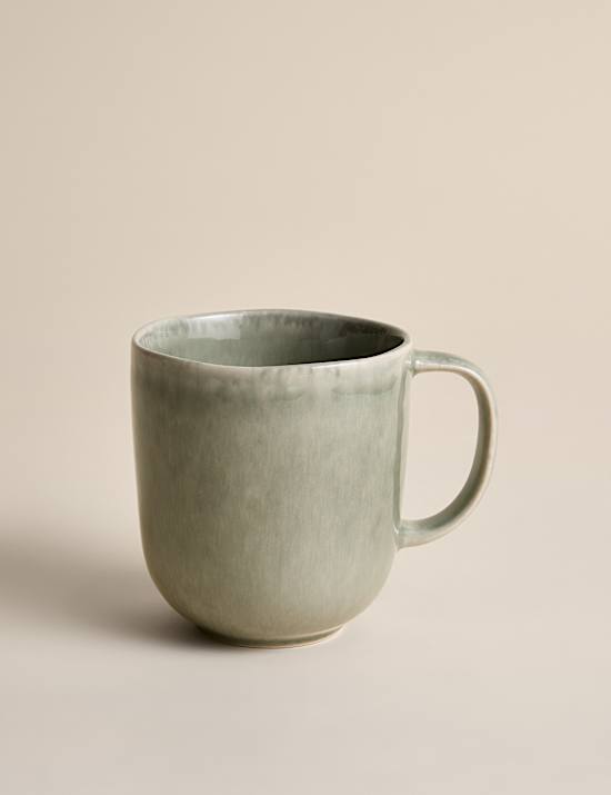 Lot de 4 mugs Henley en gr&egrave;s
