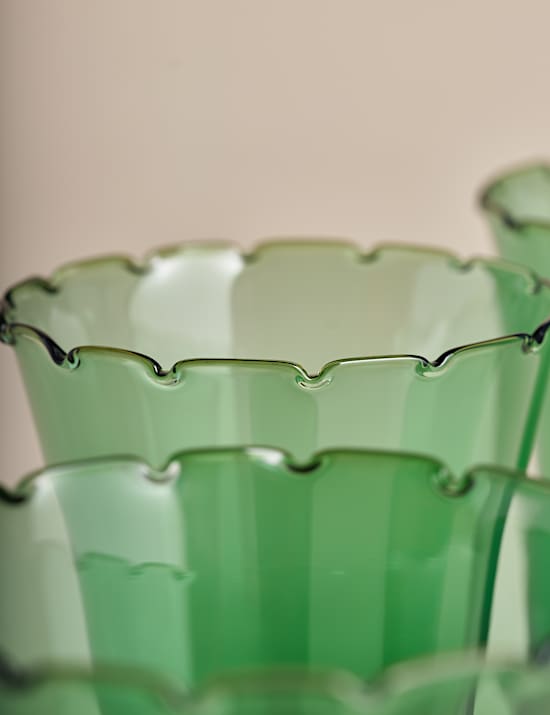 Set of 4 Petal Hi Ball Glasses