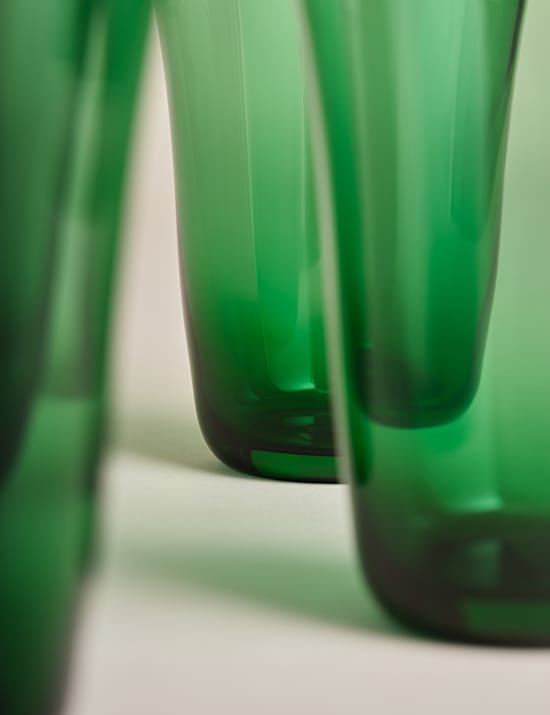 Set of 4 Petal Hi Ball Glasses