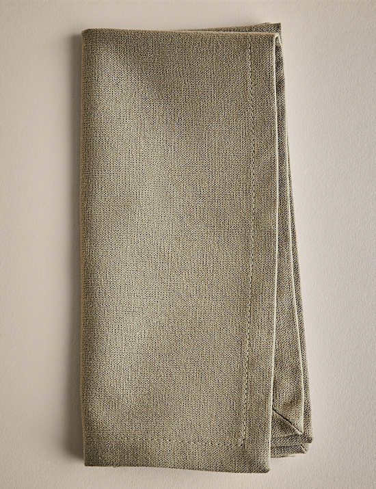 Set of 4 Pure Cotton Napkins