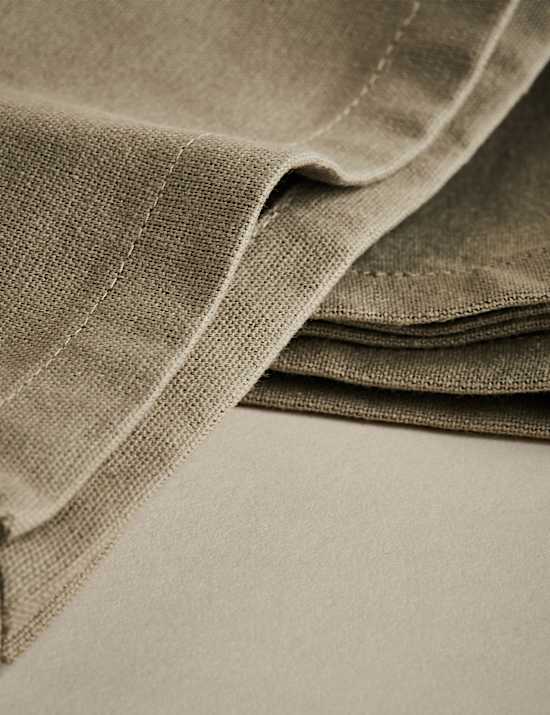 Set of 4 Pure Cotton Napkins