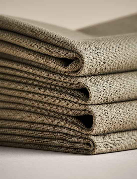 Set of 4 Pure Cotton Napkins