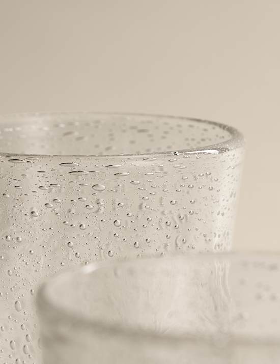 Set of 2 Bubble Hi Ball Glasses