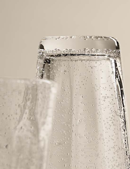 Set of 2 Bubble Hi Ball Glasses