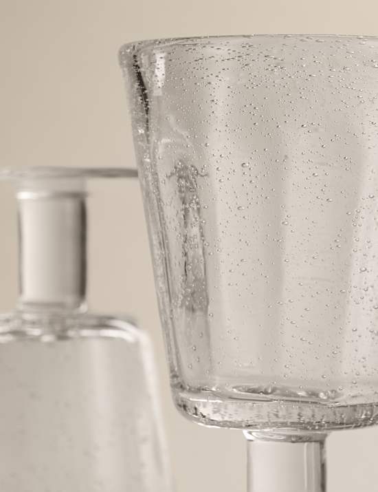 Set of 2 Bubble Wine Glasses