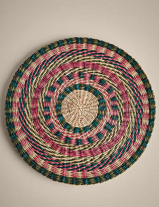 Lot de 4 sets de table multicolores