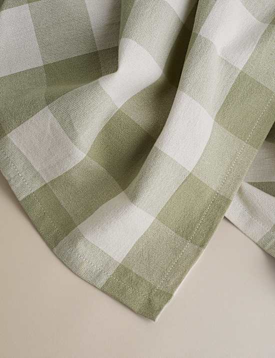 Pure Cotton Gingham Tablecloth