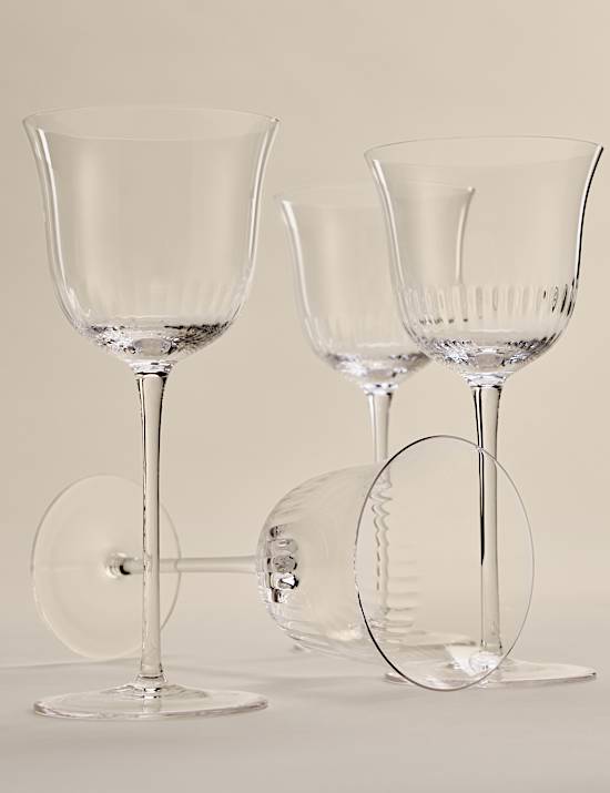Set of 4 Delphine White Wine Glasses