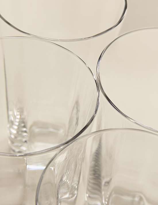 Lot de 4 verres hauts &eacute;toile