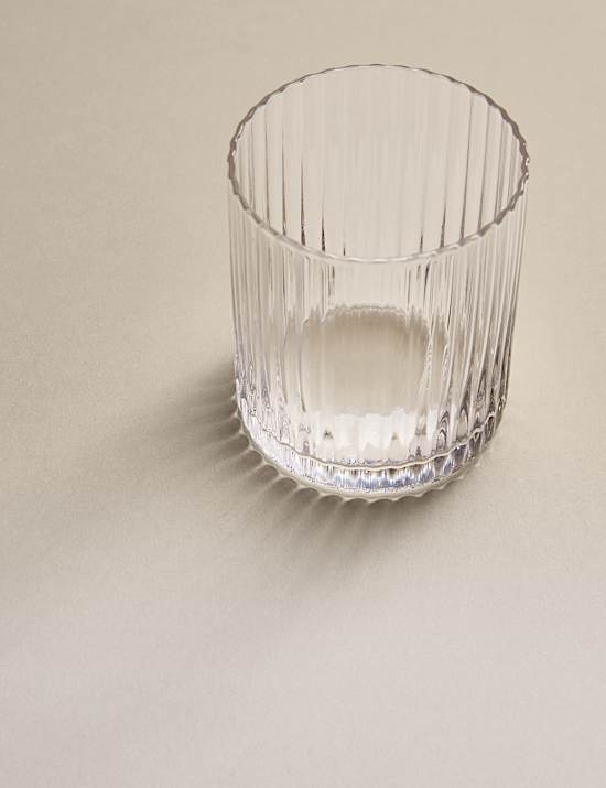 Set of 4 Celine Ribbed Tumblers