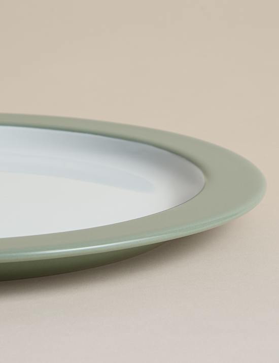 Contrast Dinner Plate