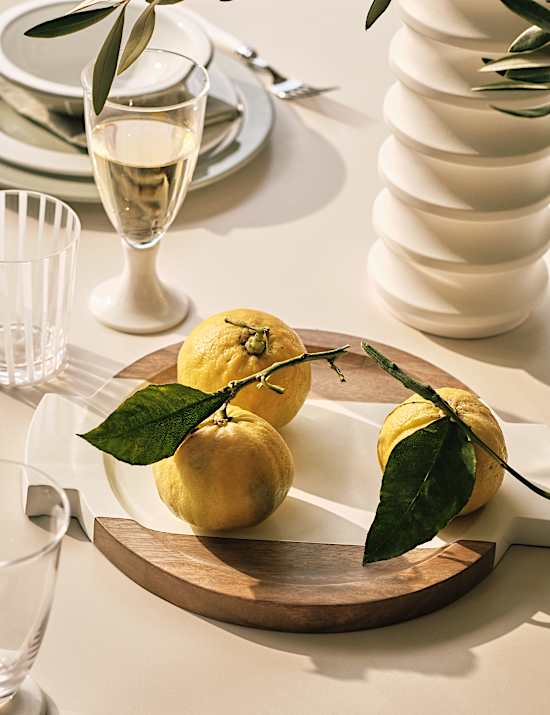 Wooden Circular Serving Board