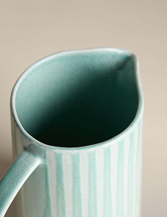 Reactive Striped Jug