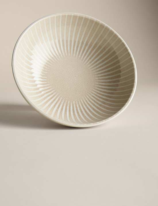 Reactive Stripe Cereal Bowl