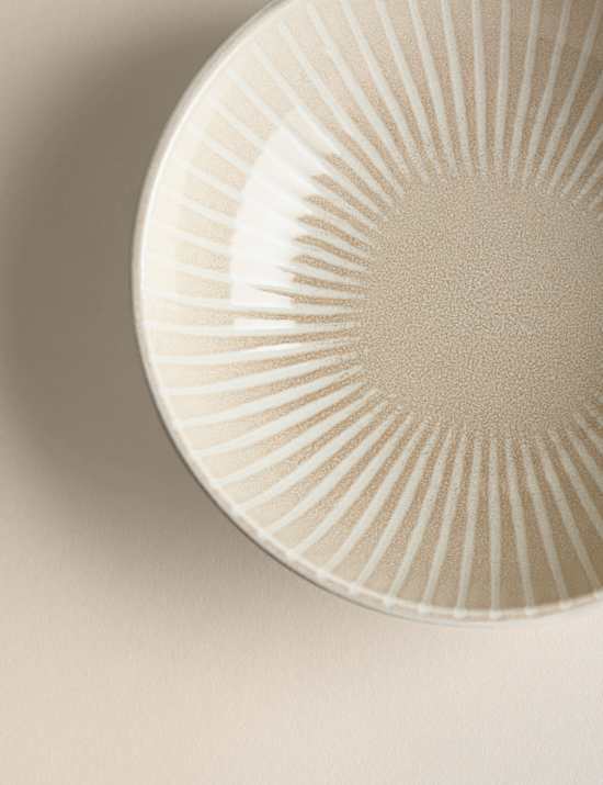 Reactive Stripe Cereal Bowl