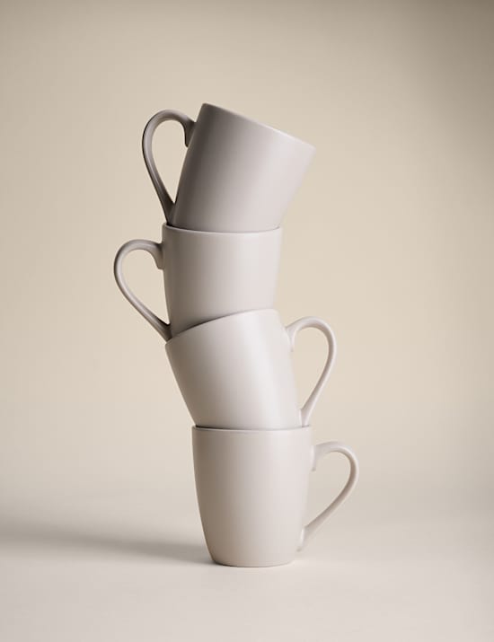 Set of Four Everyday Mugs