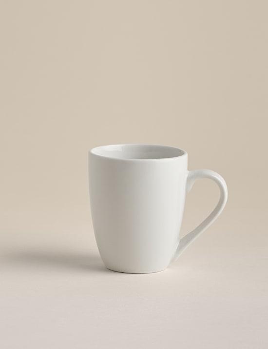 Set of 4 Porcelain Mugs