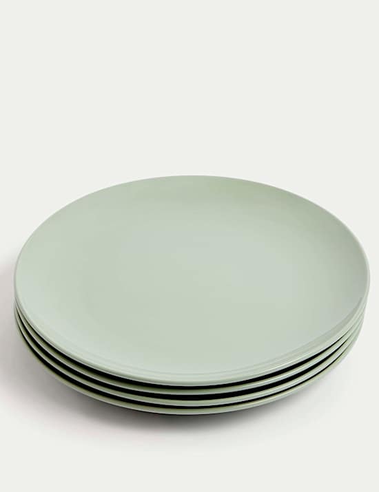 Set Isi 4 Piring Makan Tembikar