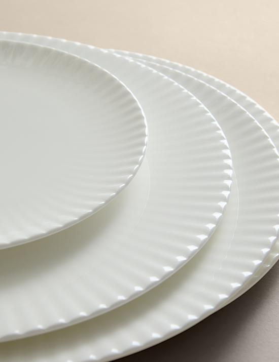 12 Piece Hampton Fluted Dinner Set