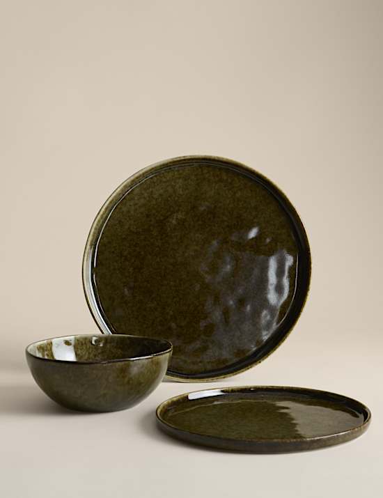 12 Piece Stoneware Dinner Set