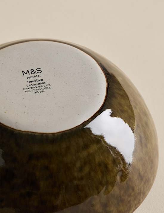 Straight Side Reactive Glaze Cereal Bowl