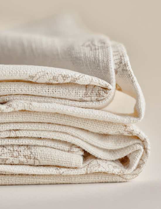 Pure Cotton Block Print Tablecloth