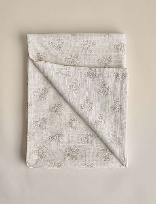 Pure Cotton Block Print Tablecloth