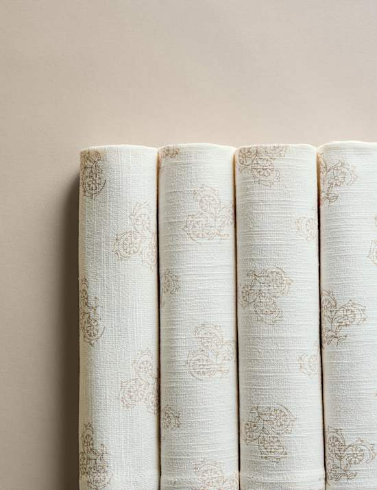 Set of 4 Pure Cotton Block Print Napkins