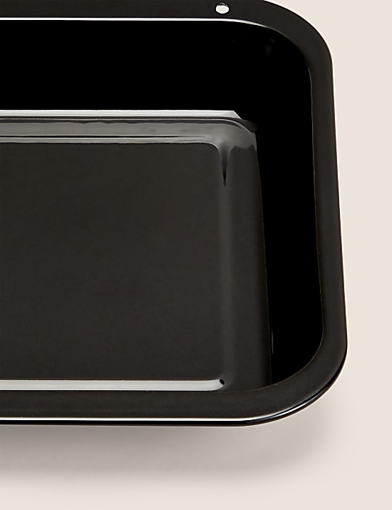 3pk Vitreous Enamel Roaster Set