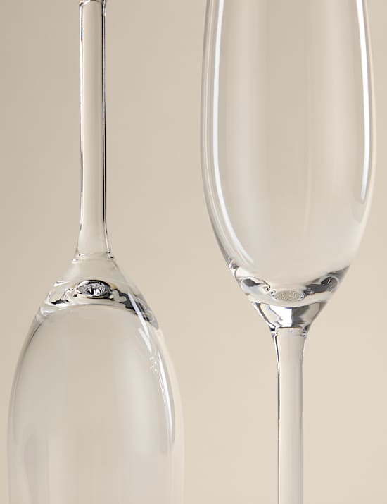 Set of 4 Everyday Champagne Flutes