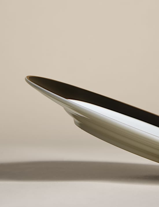 Maxim Beilagenteller mit vergoldetem Rand