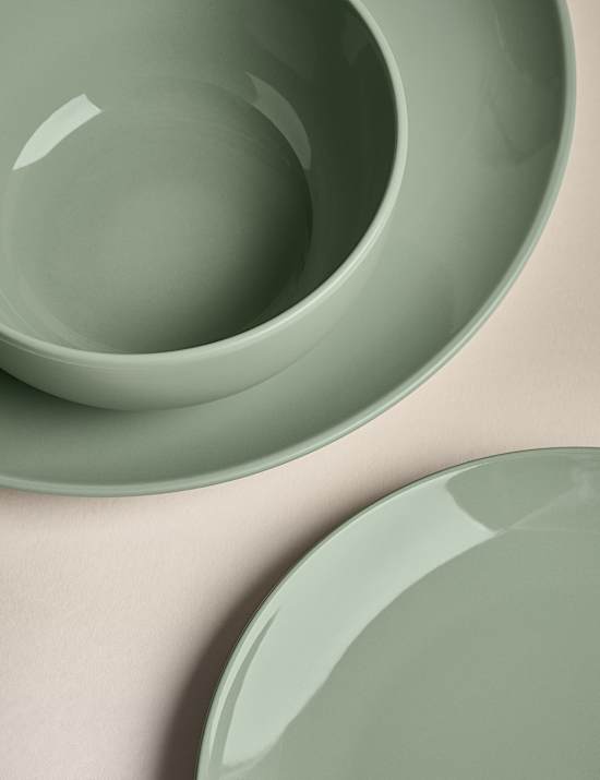 12 Piece Everyday Stoneware Dinner Set