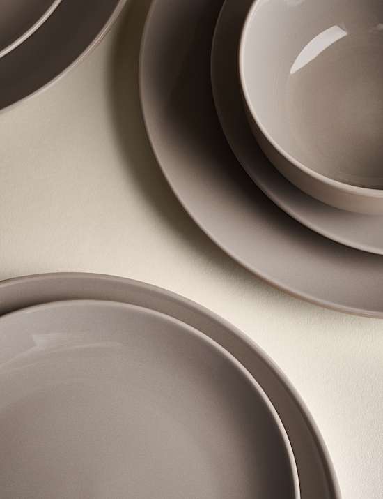 12 Piece Everyday Stoneware Dinner Set