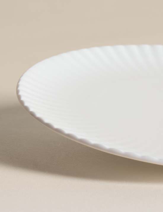 Fluted Hampton Side Plate