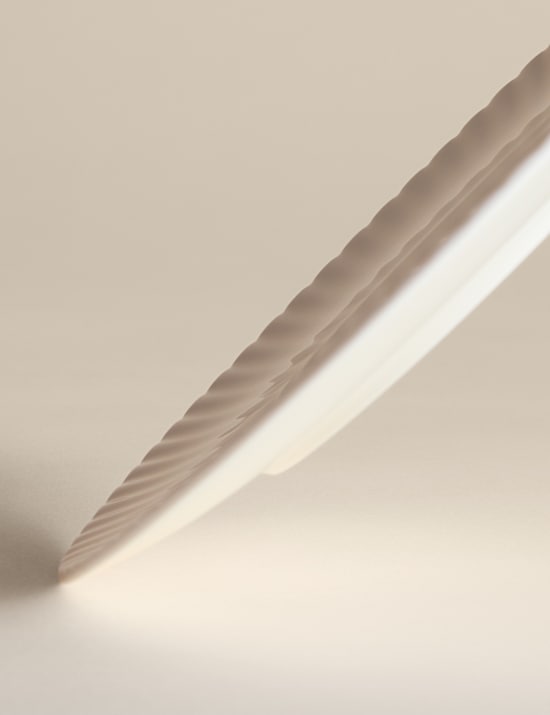 Fluted Hampton Side Plate