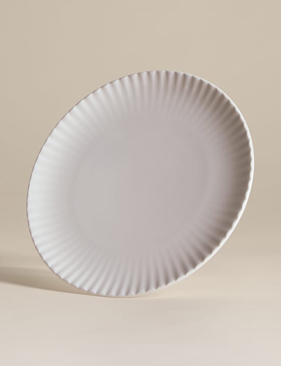 Fluted Hampton Side Plate