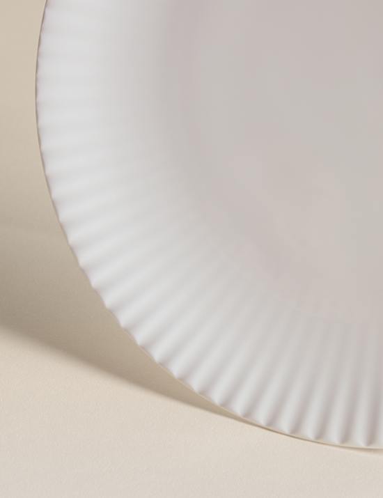 Fluted Hampton Dinner Plate