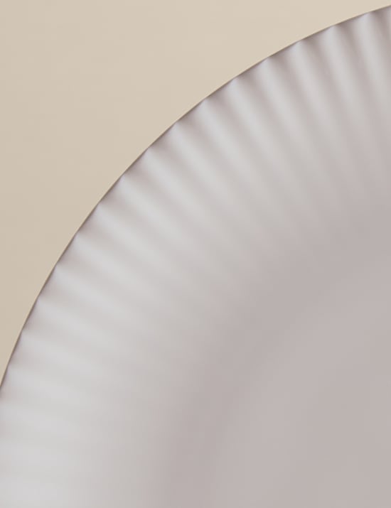 Fluted Hampton Dinner Plate