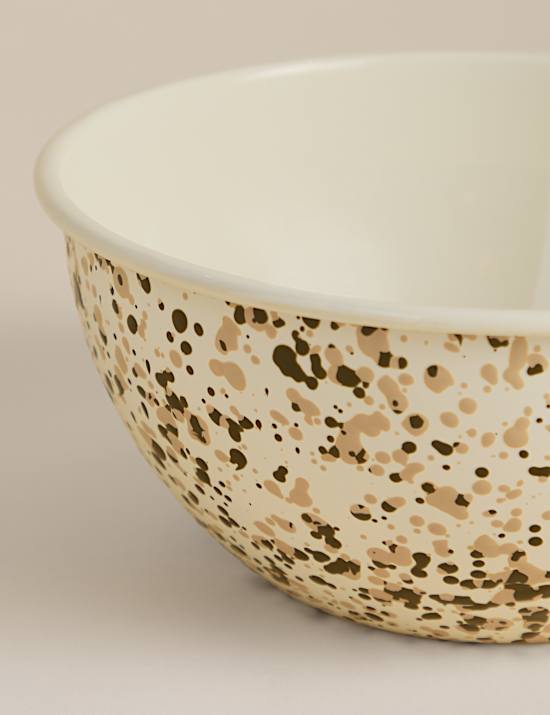 Enamel Splatter Mixing Bowl