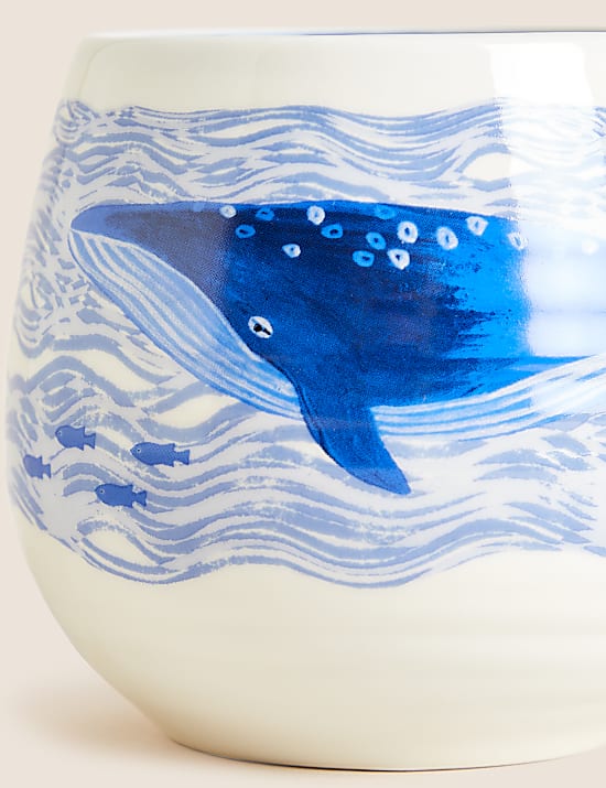 Nautical Whale Mug