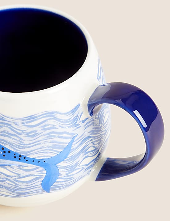 Nautical Whale Mug