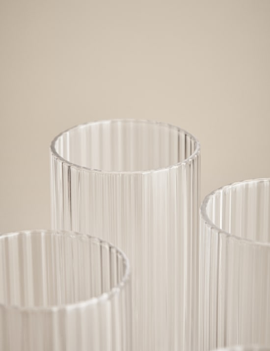 Set of 4 Handmade Celine Champagne Flutes