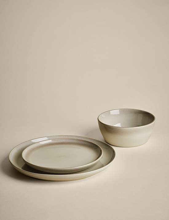 12 Piece Amberley Reactive Dinner Set