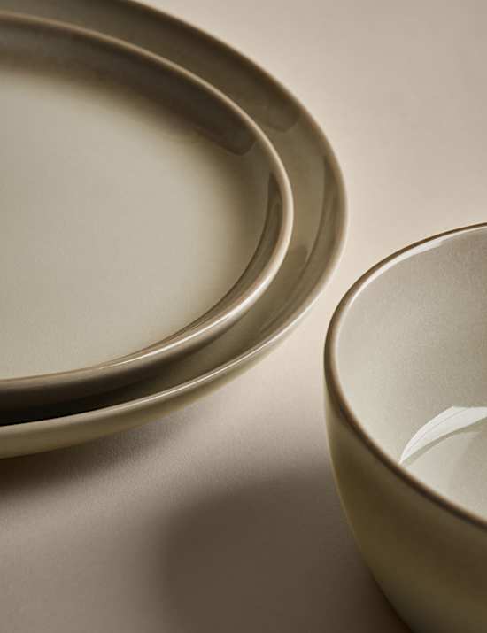 12 Piece Amberley Reactive Dinner Set