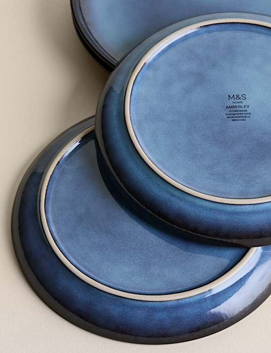 Set of 4 Amberley Reactive Side Plates