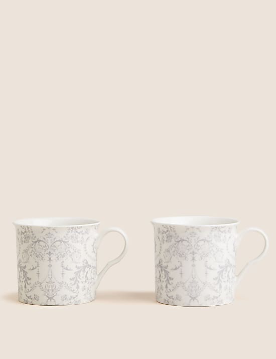 Juego de 2 tazas con diseño de palacio
